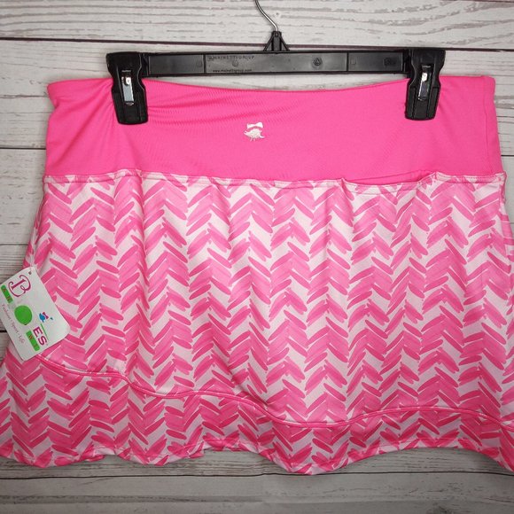 BIRDIES & BOWS WOMEN'S XL GOLF SKORT - Picture 2 of 4